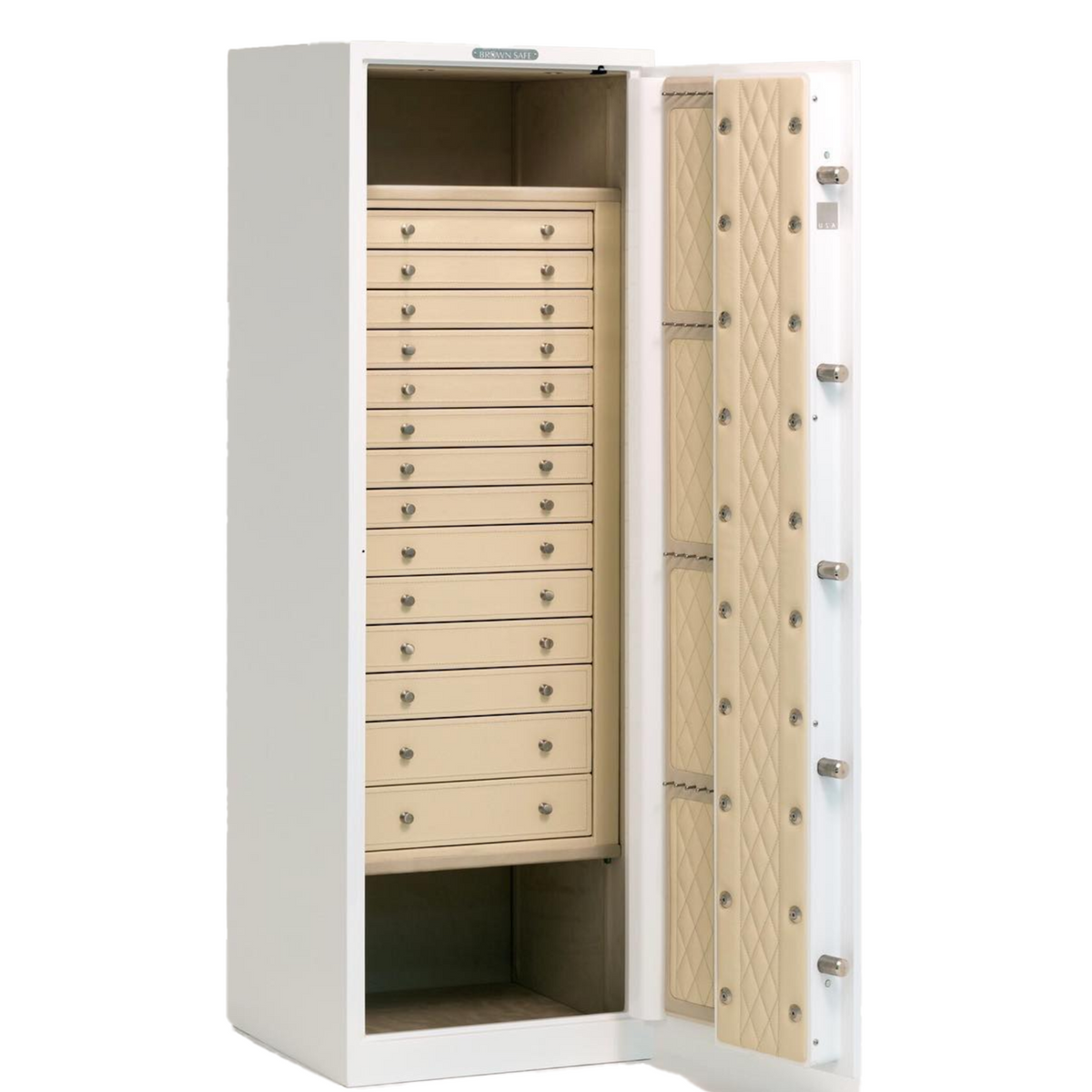 The Gem: Leather Jewelry Safe