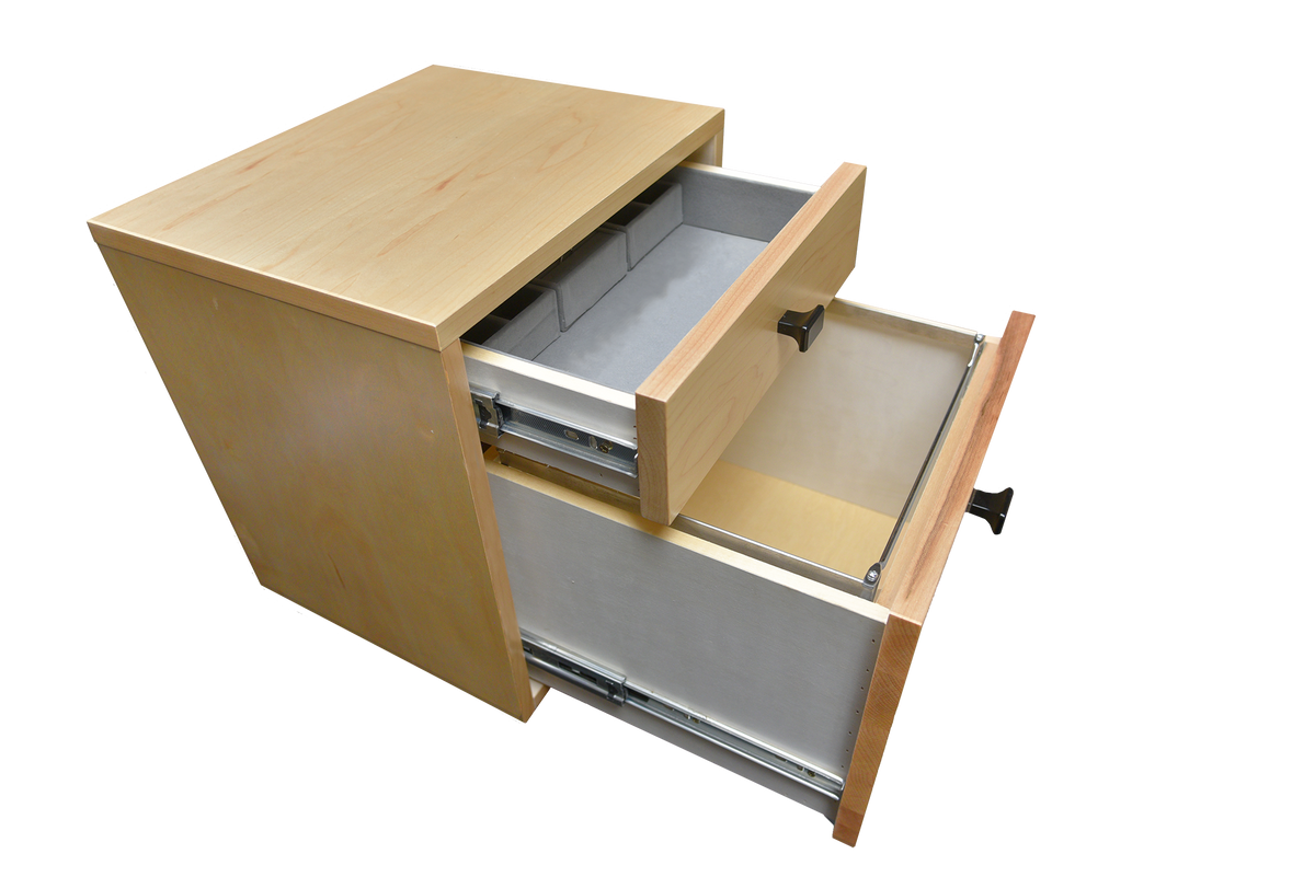 Two-Drawer Jewelry & Valuables Cabinet