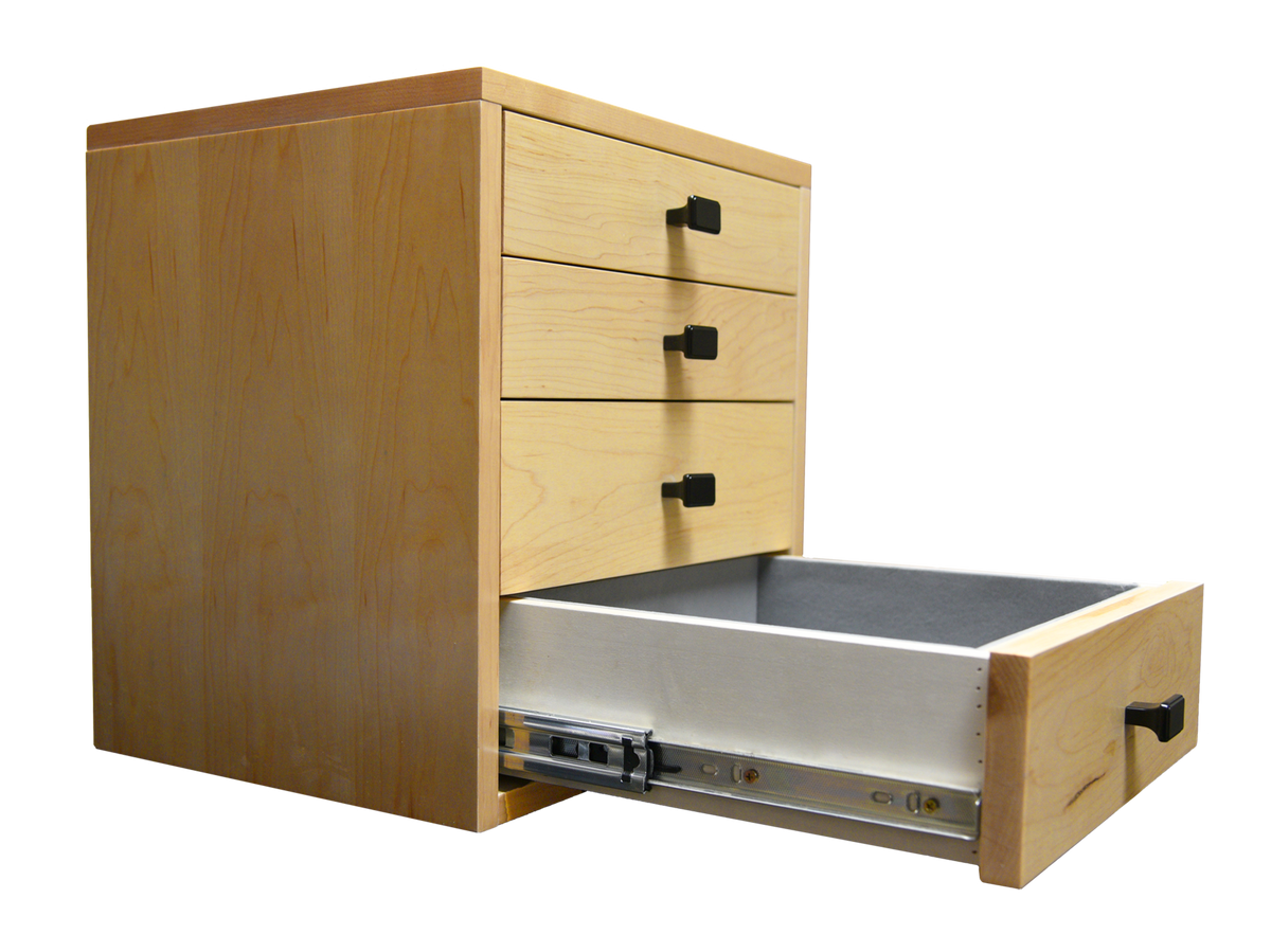 Four-Drawer Jewelry & Valuables Cabinet