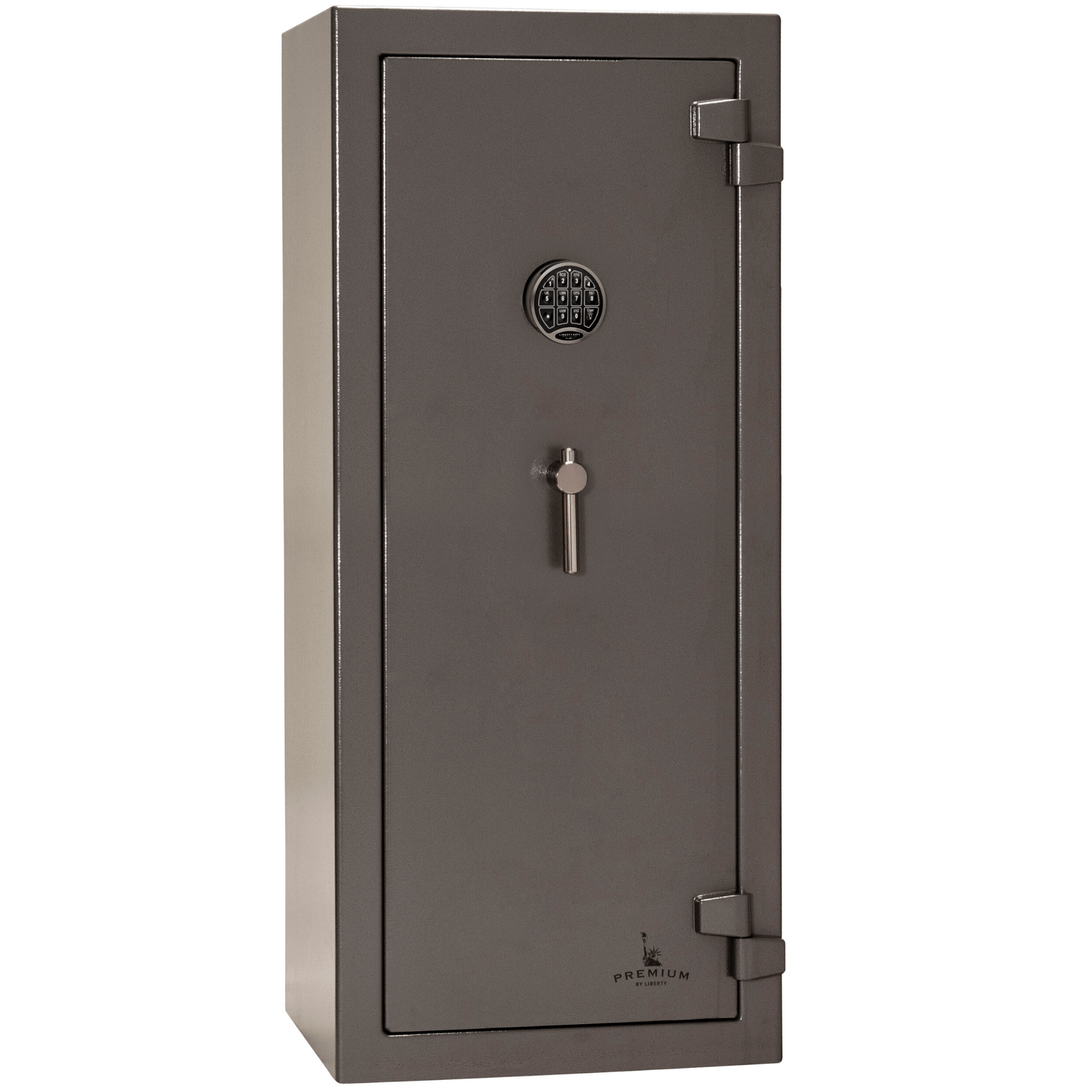 Premium Home | 17 | 90 Minute Fire Protection | Gray | Electronic Lock | Dimensions: 59"(H) x 24"(W) x 22.5"(D)
